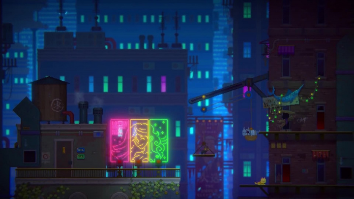 Tales of the Neon Sea - Kyberpunk a kočky