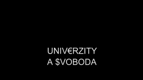 Univerzity a svoboda: teaser