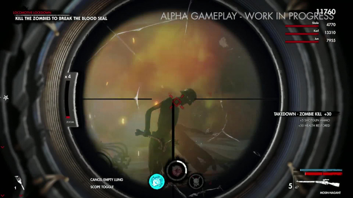 Zombie Army 4: Dead War – Záběry z hraní