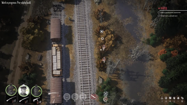 Partisans 1941: Záběry z hraní