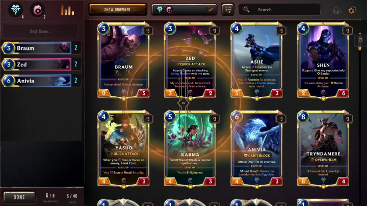 Legends of Runeterra - Jak se hraje nová karetka ze světa LoL