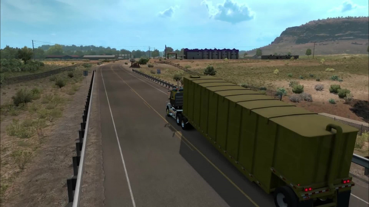 American Truck Simulator - Utah -  Cesta z Glen Canyon Dam Bridge do Salina