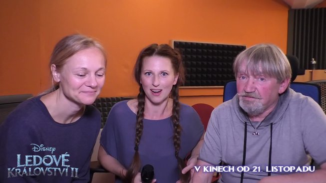 Ledové království 2 (2019): Film o filmu (Jak se dabuje Anna a Elsa)