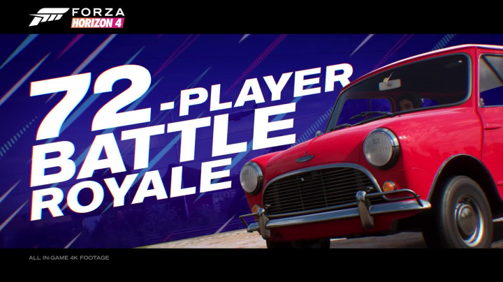 Forza Horizon4: The Eliminator - Battle royale mód