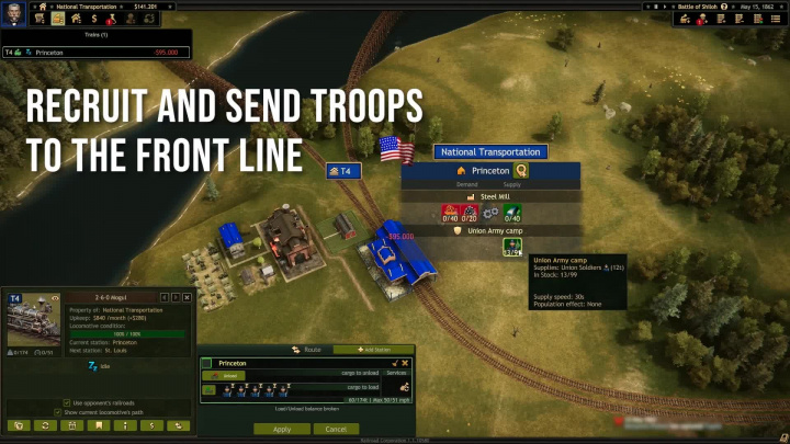 Railroad Corporation: Civil War - Občanská válka vlaků