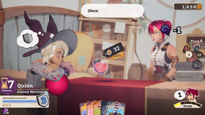 Potionomics - oznámení