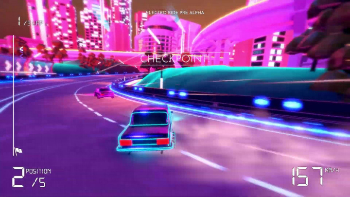 Electro Ride: The Neon Racing - Oznámení