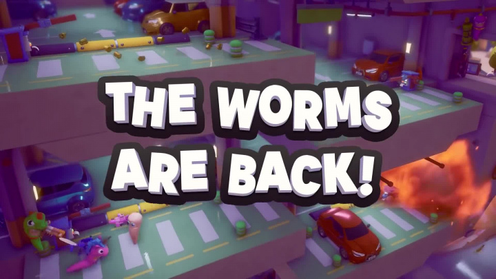 Worms Rumble - Oznámení červivého battle royale