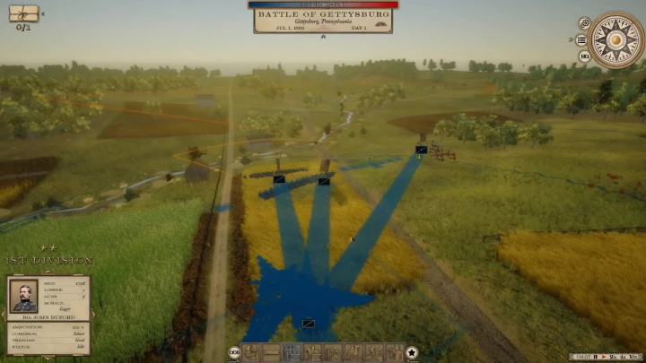 Grand Tactician: The Civil War: Bitva u Gettysburgu