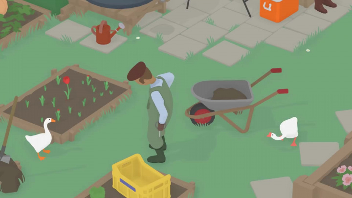 Untitled Goose Game - Kooperativní mód
