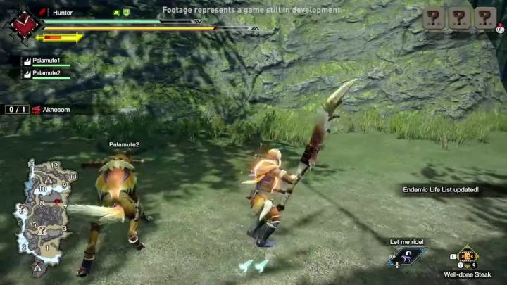 Monster Hunter Rise - Záběry z hraní