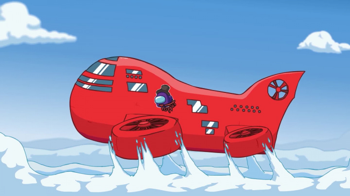 Among Us - Nová mapa: Před odletem