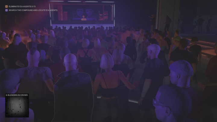Hitman 3 - ukázka davové scény