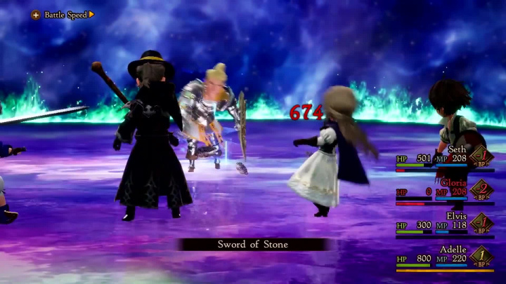Bravely Default 2 - Bojový systém
