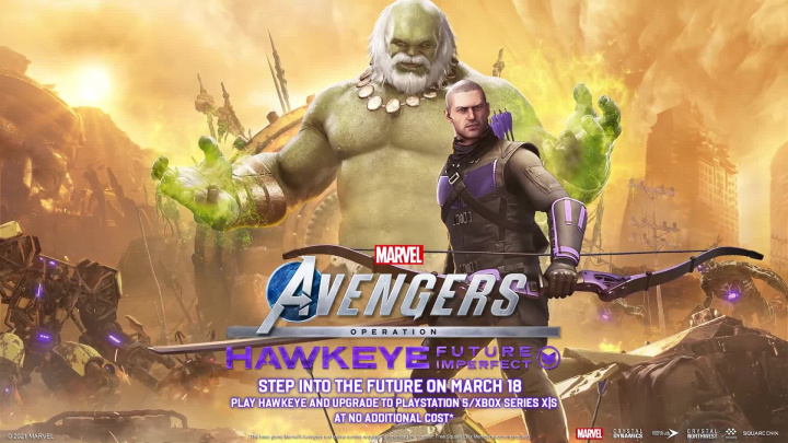 Marvel's Avengers - příběhový trailer Hawkeye