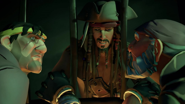 Sea of Thieves navštíví piráti z Karibiku včetně Jacka Sparrowa