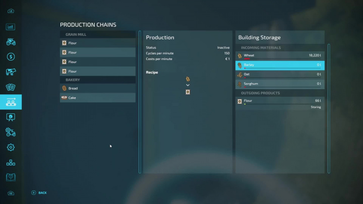 Farming Simulator 22 - Produkční řetězce