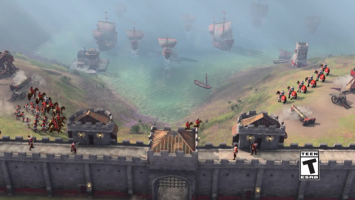 Age of Empires IV - námořní bitvy