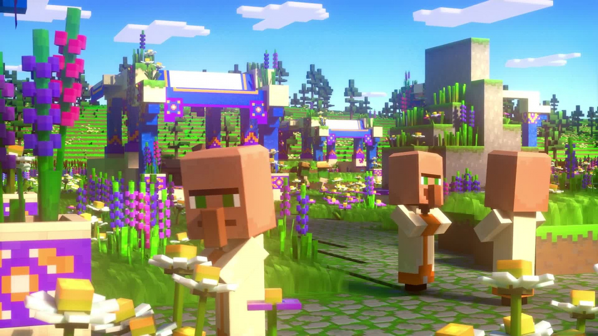 Mojang představil Minecraft Legends, akčně strategický kostičkový spin-off