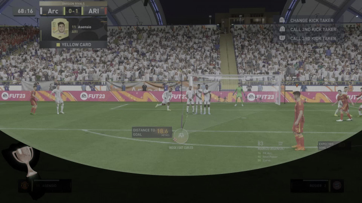 FIFA 23 – přímý volný kop