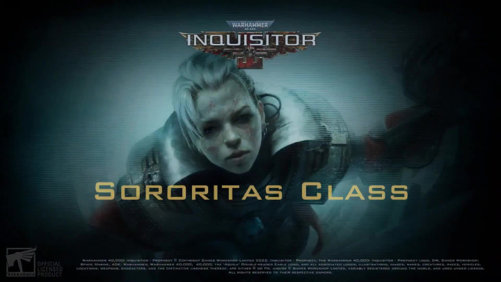 Warhammer 40,000: Inquisitor - Sororitas Class Trailer