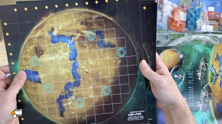 Neznámá planeta – Unboxing