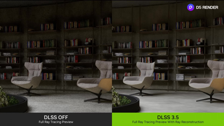 Nvidia DLSS 3.5 - Ray Reconstruction