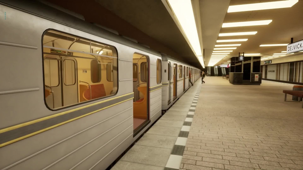 V novém českém simulátoru Back in Service můžete řídit pražské metro