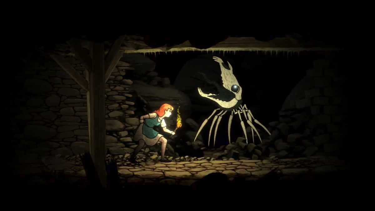 Vyzkoušejte demo české vyšívané plošinovky Scarlet Deer Inn