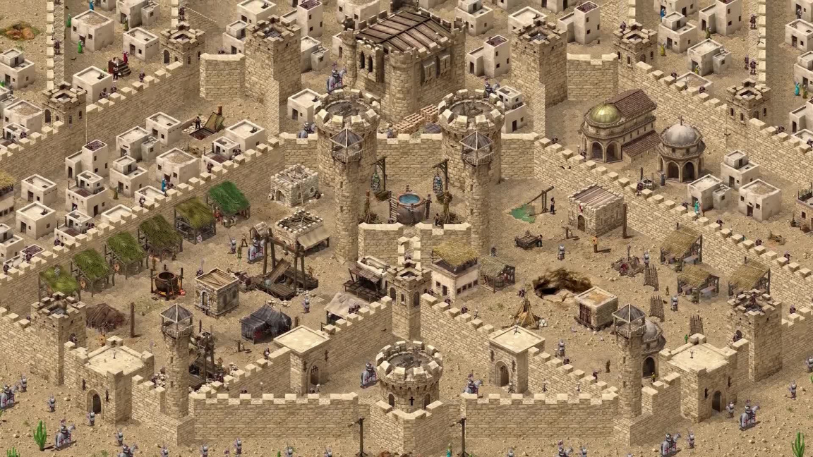 Dobuďte zpátky Jeruzalém v remasteru Stronghold: Crusader