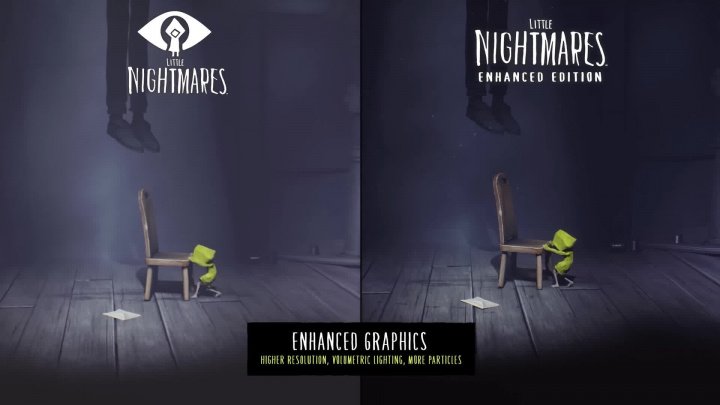 Little Nightmares Enhanced Edition - Porovnání