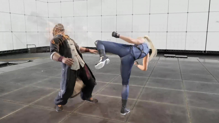 Virtua Fighter Project – Trénink