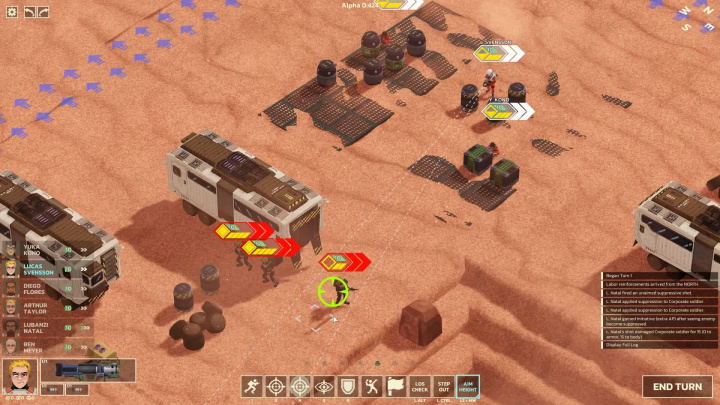 Mars Tactics – Hratelnost
